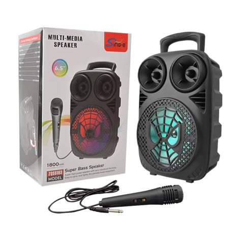 Bluetooth zvucnik karaoke ZQS- 6163 sa zicanim mikrofonom