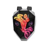 Ranac za motorcikl sa 2 led ekrana