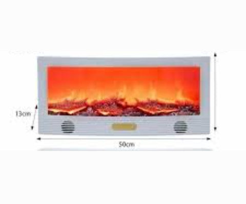 Led kamin sa bluetooth zvucnik 49x22x11cm