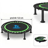 Sklopiva fitnes trambolina 122 cm - 48 inca