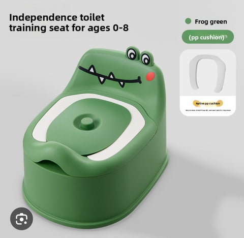 Nosa decija sa poklopcem Aligator zelena
