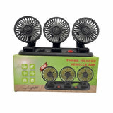 Trostruki ventilator za auto 12V