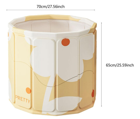 Prenosiva sklopiva kada sa izolacijom za odrzavanje temperature