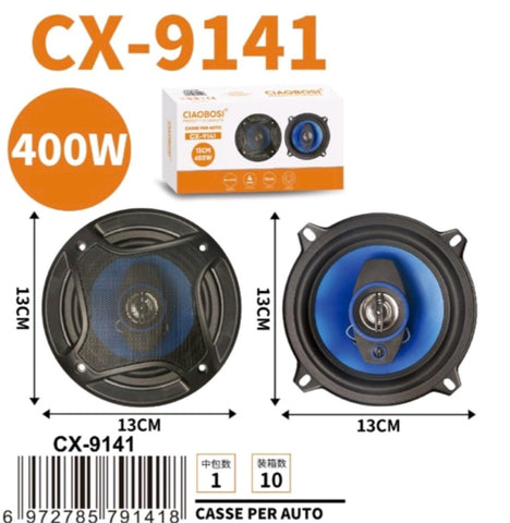 Zvucnici za auto 13cm CIAOBOSI CX-9141